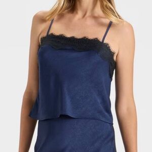 A New Day Lace Trim Cami Top